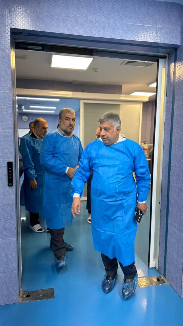 بازدید فرماندار قم از مرکز فوق‌تخصصی درمان ناباروری و جراحی محدود طهورا؛ الگویی از خدمت به خانواده و تحقق سیاست‌های جمعیتی کشور